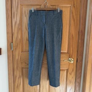 Ann Taylor Dark Grey Curvy Fit Pants Size 0